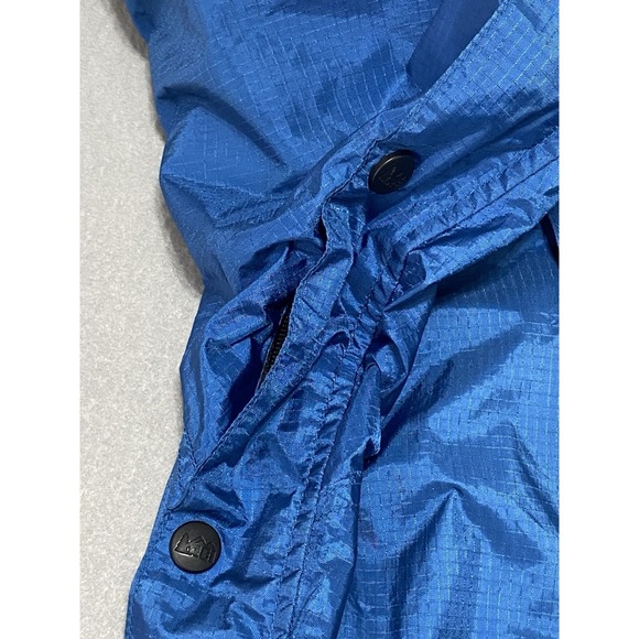 Womens Vintage 1990s REI Outdoor Sky Blue Gore Tex Windbreaker Jacket size 12 - Picture 10 of 11